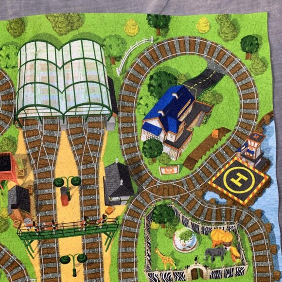 Thomas & Friends Mega Play Felt Mat 31 27 - Picture 6 of 11